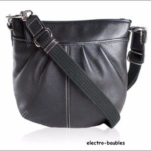 Authenic COACH Soho Swing Black Leather Crossbody -- GUC